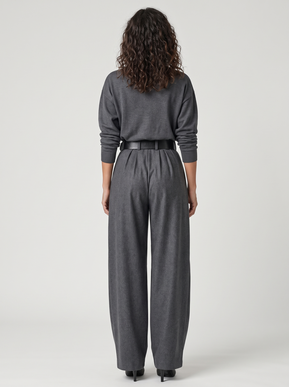 Dames Tweedelige Set met Coltrui en Pantalon