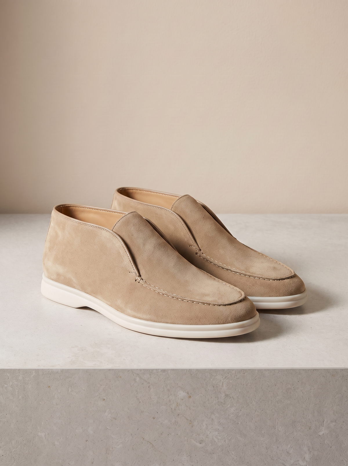 Heren Loafers met Verfijnde Afwerking