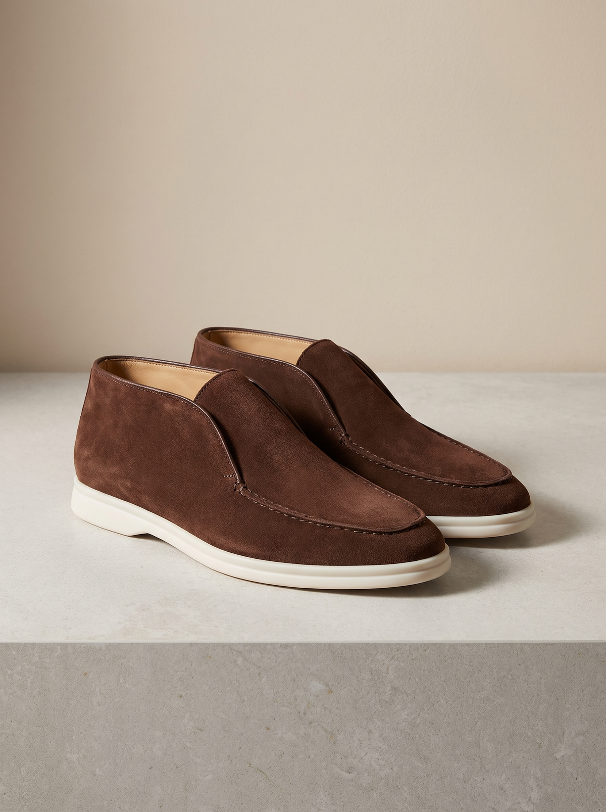 Heren Loafers met Verfijnde Afwerking