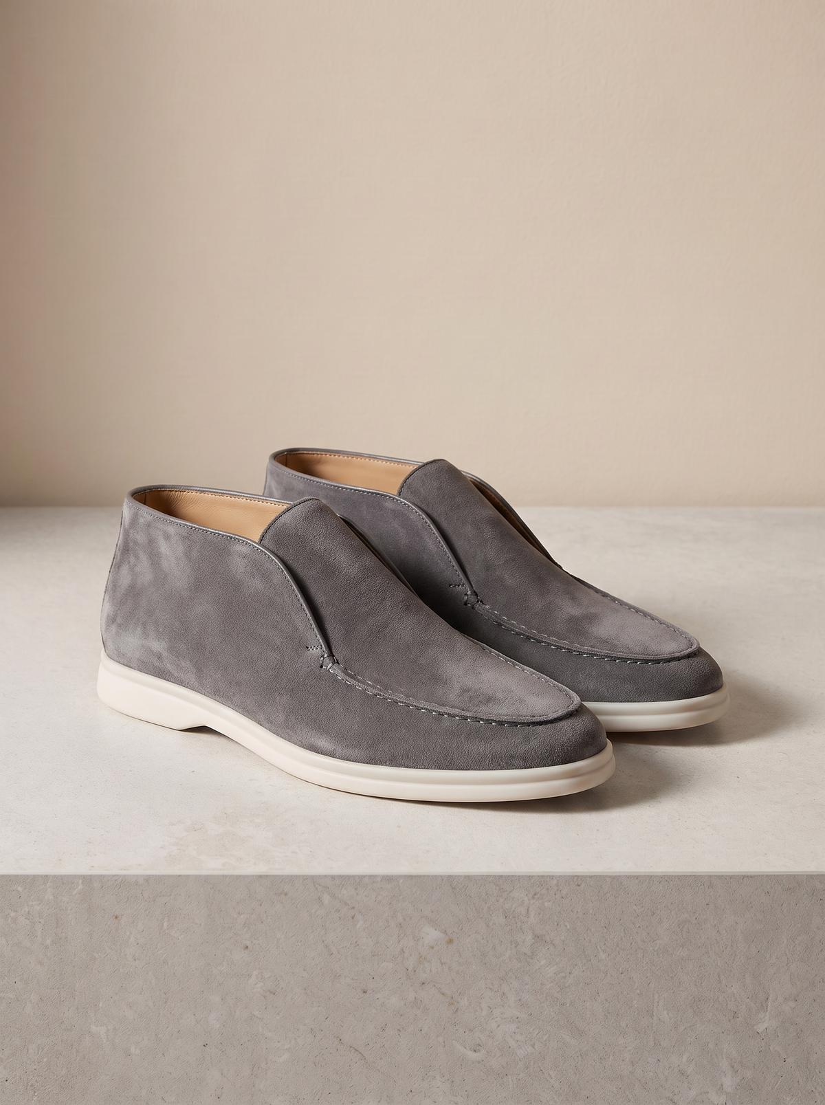 Heren Loafers met Verfijnde Afwerking
