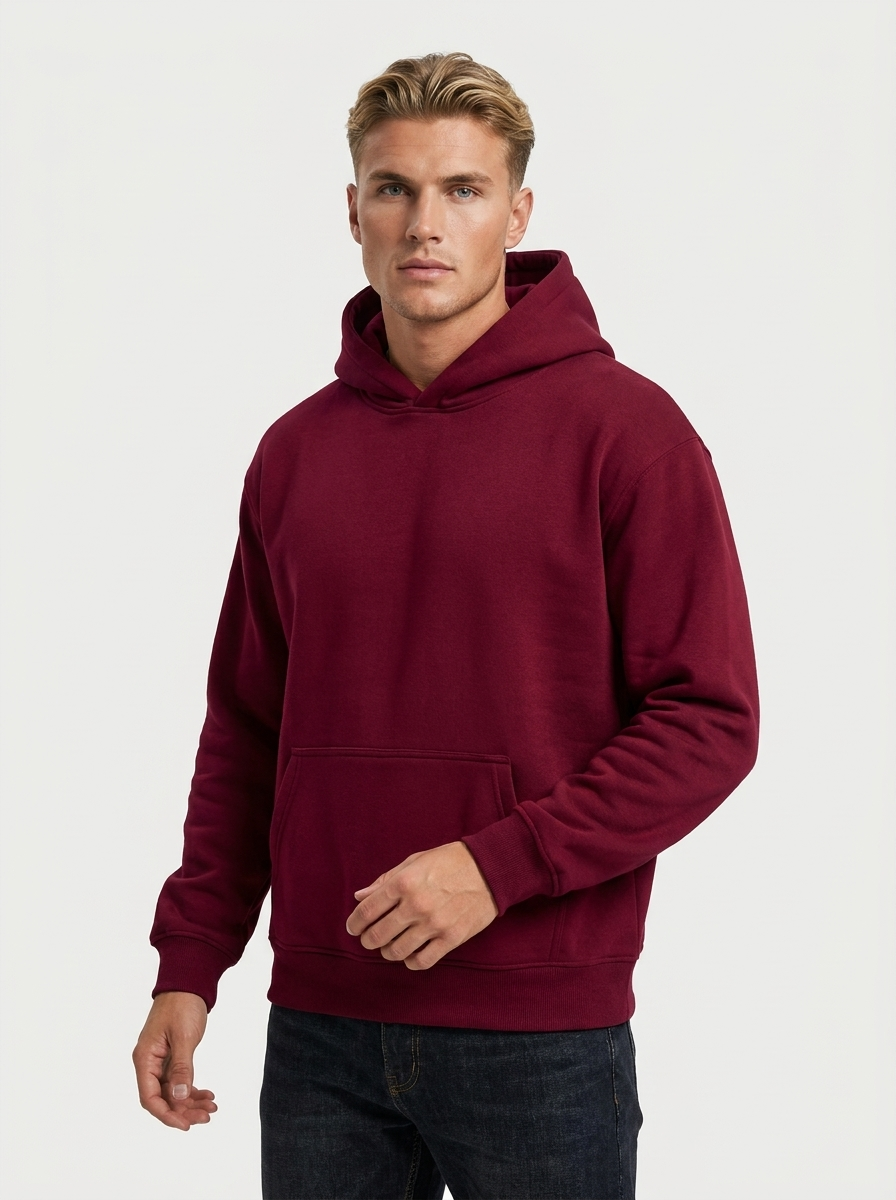 Heren Oversized Hoodie met Relaxte Pasvorm
