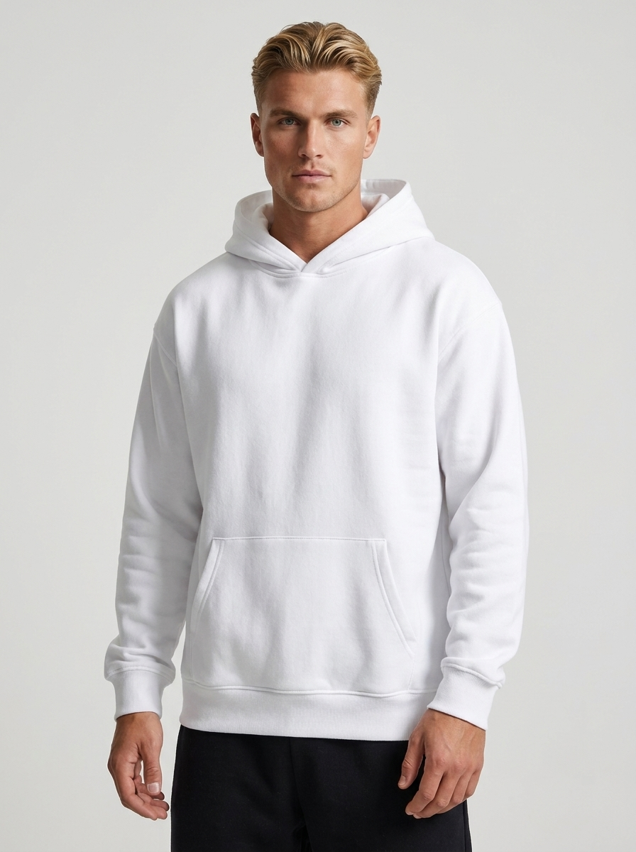 Heren Oversized Hoodie met Relaxte Pasvorm
